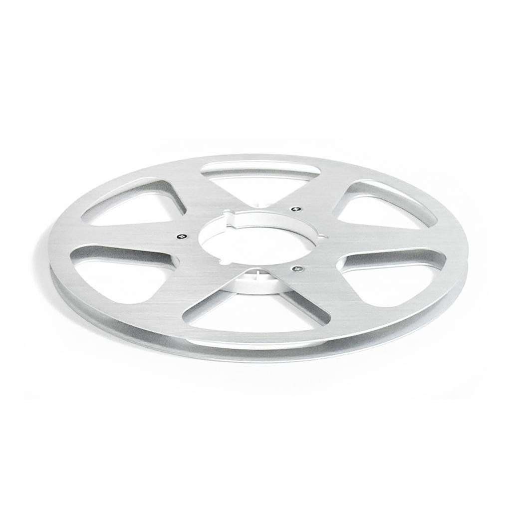 Aluminum 6 Hole Reel 10.5Inch Empty Tape With Nab Hub Disk For Studio Equipment Box Packaging