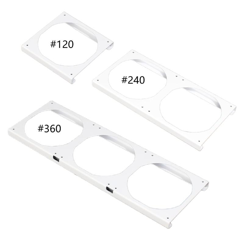 12cm Metal Fan Raising Bracket Elevates Cooling 15mm For Enhances Airflow In Gaming PC And Workstations