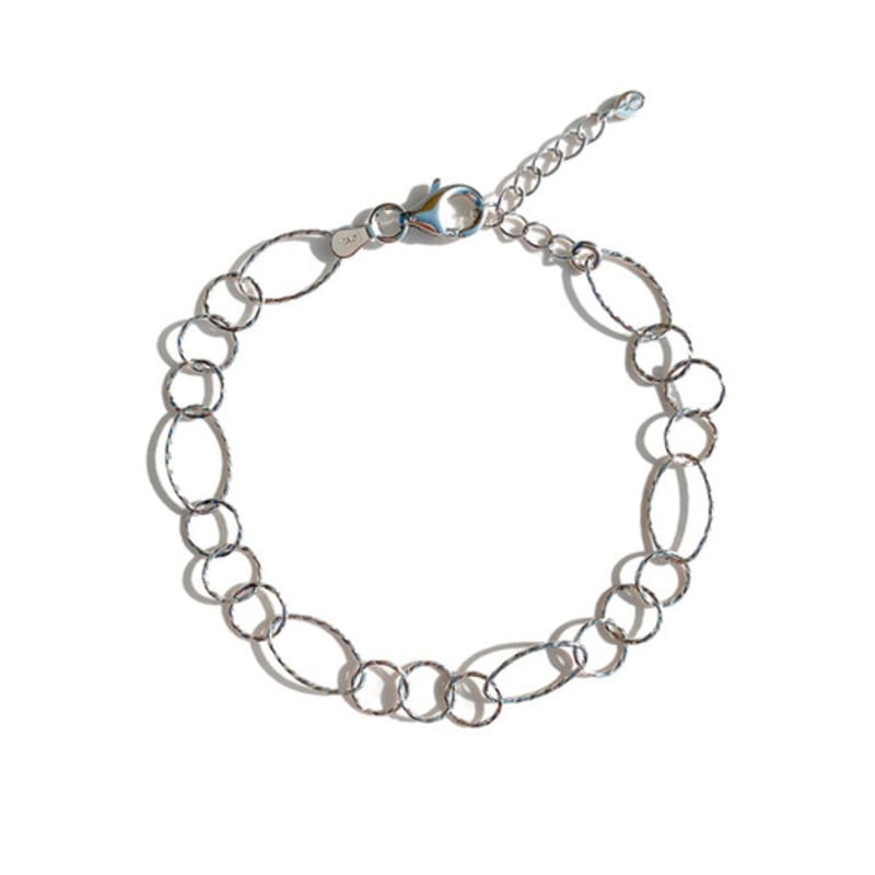 ozel Silver925 ITALY CHAIN Bracelet PS003B