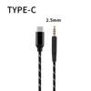 Durable Cable for 700 QC25 QC35 QC45 AE2 Headphone Cord Nylon/TPE Wire Improve Your Listen Experience Hifi Sound Cord