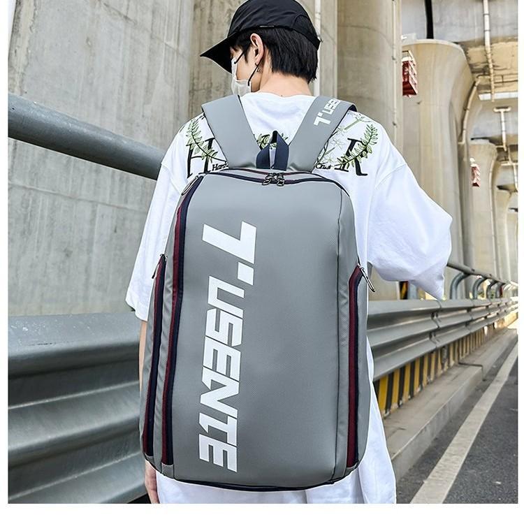 Schoolbag Men's 1011 New Trendy Brand Lightweight Versatile Large Capacity Sports Fitness Multi-Pocket Street Backpack Travel Backpack