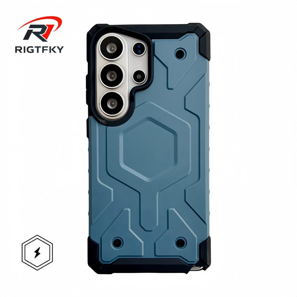Original Military Heavy Armor Shockproof Phone Case for Samsung S26 Ultra S25 S24 S23 Plus Magnetic Rugged Protective Back Cover
