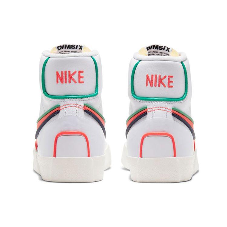 Nike Sneakers Donna Blazer Mid '77 Infinite White Crimson White Bright Crimson Blue Void Roma Green Sail Black DC1746-103