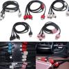 NEW Diamond Crystal 3 In 1 USB Cable For iPhone Charging Charger Data Cable TypeC Type-c Micro USB Cable For Samsung Xiaomi Wire