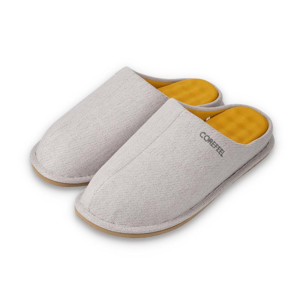 Gyupper Nippon Slippers Core Feel Gyupper cm 303323, Gray, 25.0