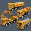 Plastic Mixer Excavator Truck Construction Vehicle Children Inertia Car Toy