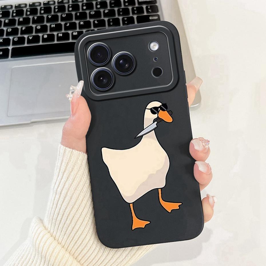 Cute Cartoon Phone Case For iPhone 17 Pro Max 17 Air Soft Silicone Shockproof Cases For iPhone17 17Pro 17Air Covers Bumpers
