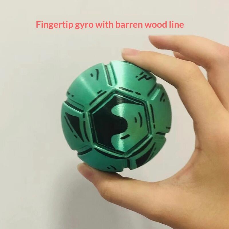 Hot Jojo Bizarre Adventure Steel Ball Run Gyro Anime Figures Golden Spin Fingertip Ball Stress Relief Toys Anime Manga Fans Gift