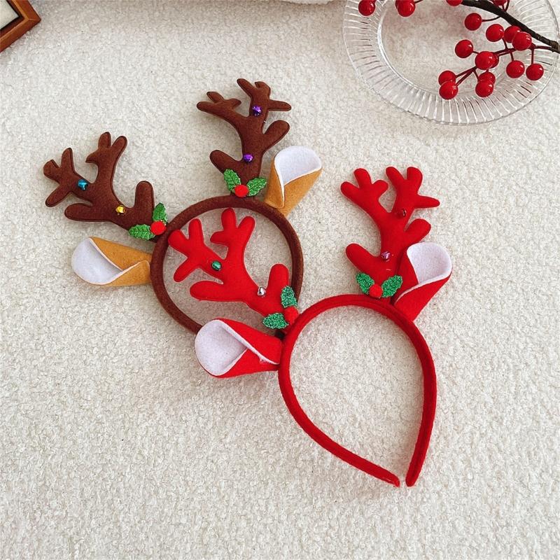 6 Pc Festival Glowing Hair Bands With Build In LED Lights For Christmas Parties Family Gatherings And Event