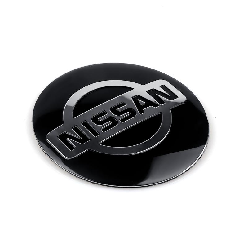 Car New Styling 56mm Wheel Center Hub Cap Sticker Badge Decoration Nissan Qashqai Note Juke Nismo Patrol Navara Mic GTR X-trail