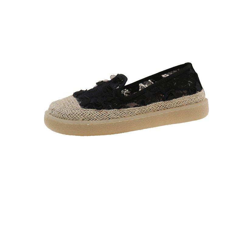 Fashion New Comfortable Fisherman's Shoes Women's Breathable Flat Sole Soft Sole Casual Shoes Women's Summer Lace Upper Outdoor Shoes