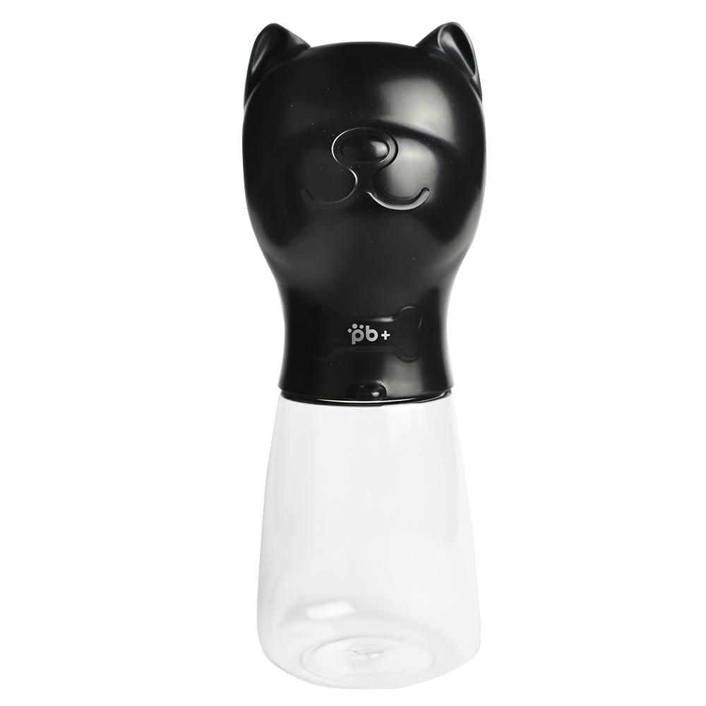 

480ML Portable Dog Water Bottle Small Medium Large Dogs Travel Pet Drinking Bowl Outdoor Pets Water Dispenser Bulldog Supplies 480ml чёрный