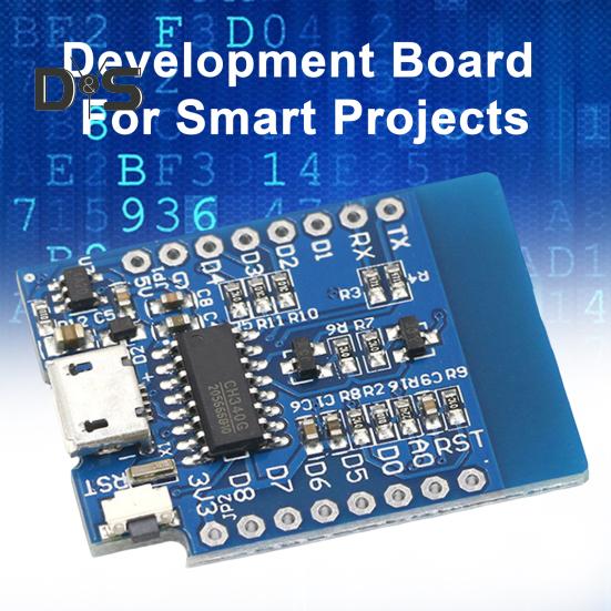 

Плата розробки ESP8266 Wi-Fi Інтернет-модуль малого розміру Універсальна широка сумісна Wi-Fi Інтернет-плата аксесуари Type-C