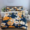 Floral Print Decor Set Soft Comfortable Duvet Cover Bedding Set Included 1*Duvet Cover & 2*Pillowcases gift