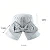 Women's Bowknot Bucket Hat, Double-Sided Reversible Sun Hat for Spring Summer, Foldable Travel Beach Hat for Outdoor Daily Wear
