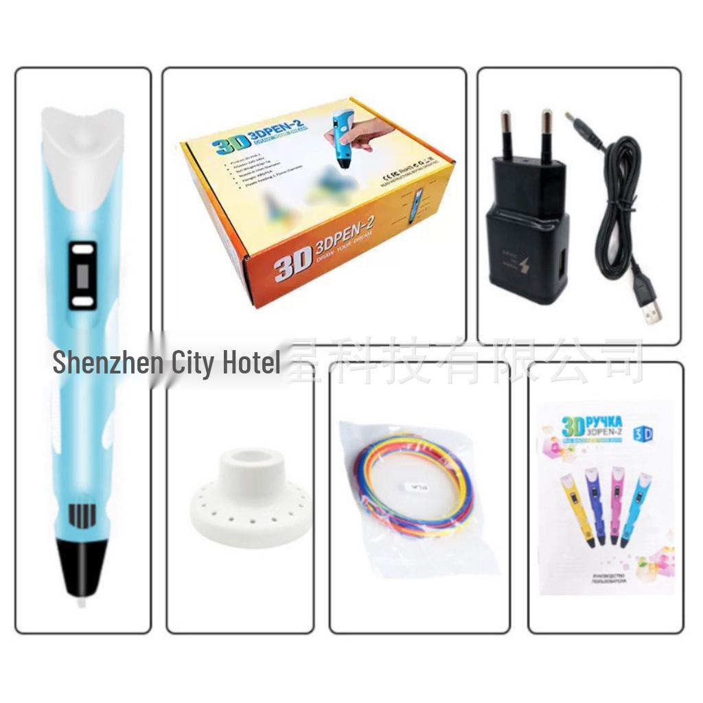 Second Generation High-Temperature 3D Printing Pen for Kids and Students – Popular Gift Item