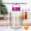 Large Capacity Sealed Glass Jar: Perfect for Wine, Kimchi, Pickling, and Brewing