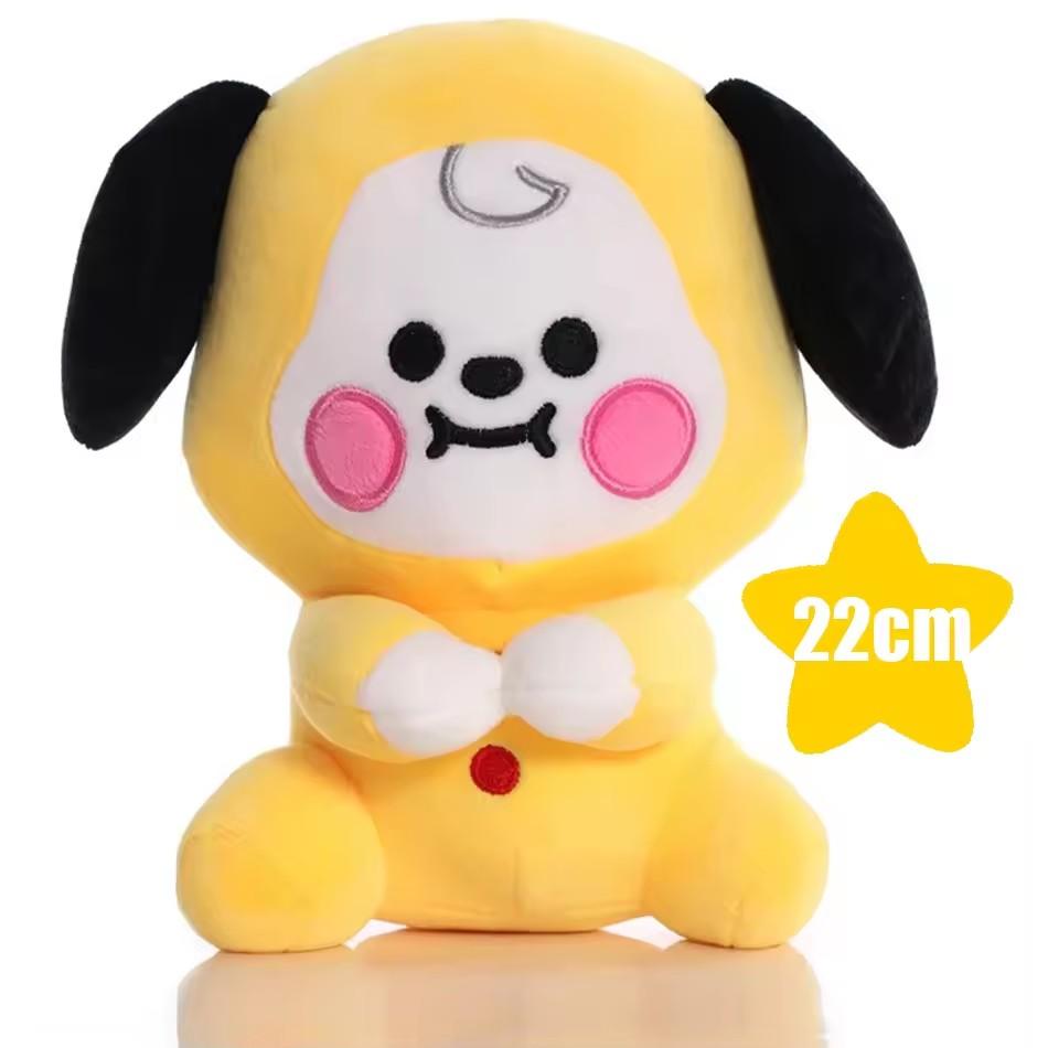 sold B-T-21 Plush Toy Tata Koay Shooky Mang Cooky Cartoon Animal Backpack Key Mobile Phone Pendant Office Toys Friend Gift