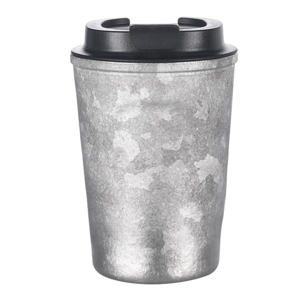 Titanium Insulated Travel Coffee Mug 400ml Double Walled Coffee Mug Insulated Coffee Mug With Lid