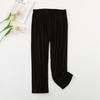WoMan's Cropped Pants Summer Thin Pajamas Home Pants Chic Running Sports Pants