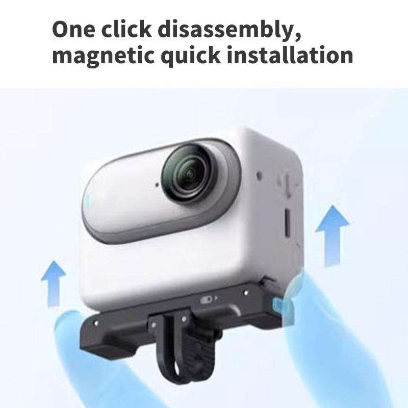 Quick Detach Magnetic Mounting Bracket Accessory For 360 GO3 Action Camera Support 1/4Inch Thread