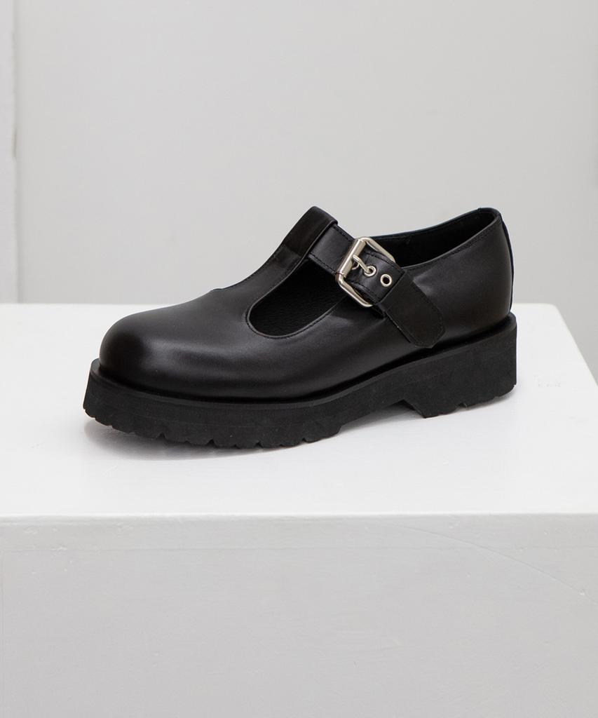 Twvp Moon T-Strap Loafers 23S03Bk