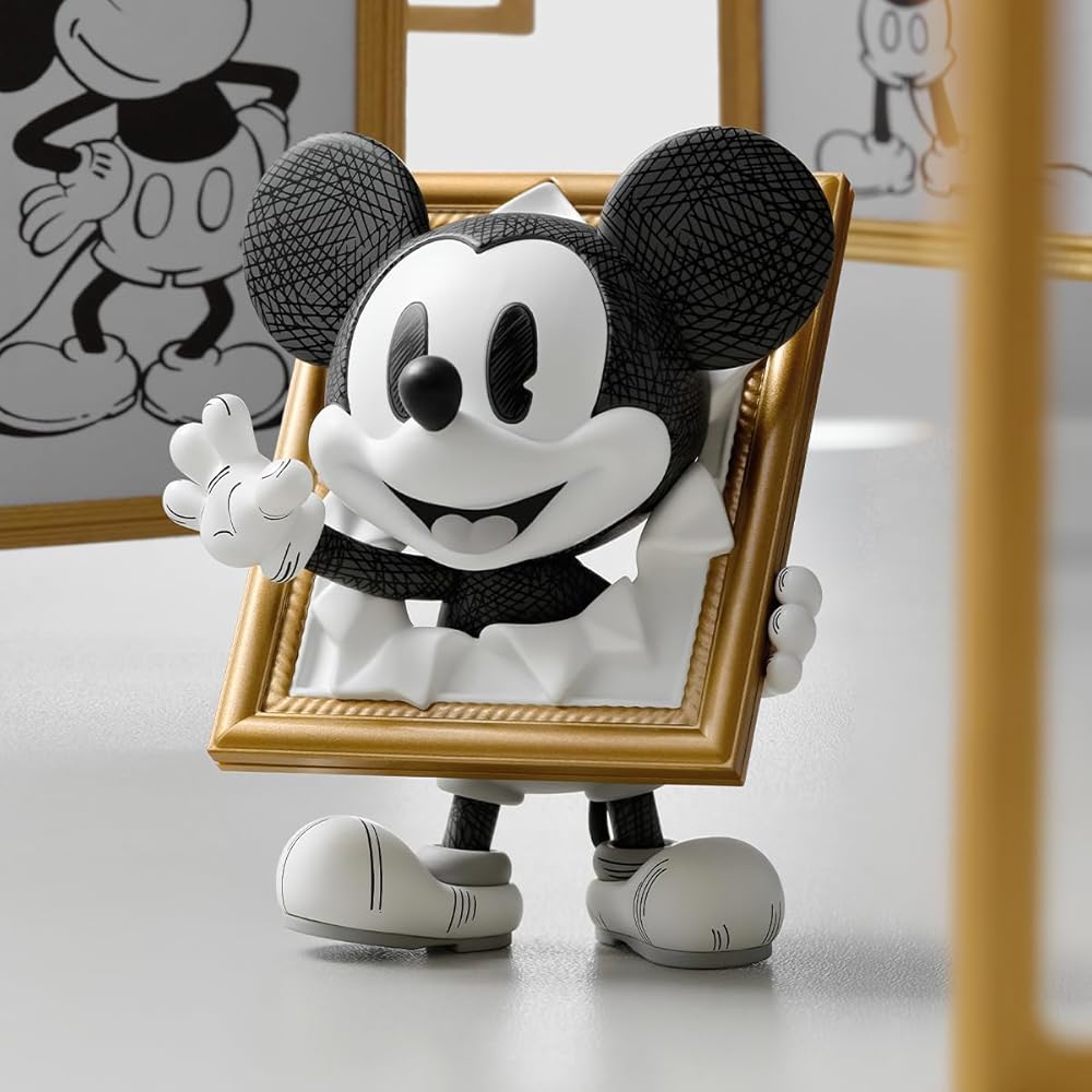 Pop Mart Disney Mickey Boundless Creativity Series Blind Box Figure Collectible Toy Original Character 1 Piece