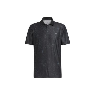 Ultimate365 Print Polo Shirt Men Polo Shirts Black HZ3191