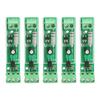 5 stk 1-kanals optokobler isolasjonsmodul 220V AC spenningsdeteksjonskort støtter PLS