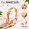 Adjustable Copper Bracelet Pure Copper Bangle Jewelry Stylish Copper Bangle  Daily Wear