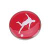 2/5Pcs Referee Side Toss Coin Double Face Sports Football Pattern Soccer Flip Coin Souvenirs Soccer Referee Coin Portable