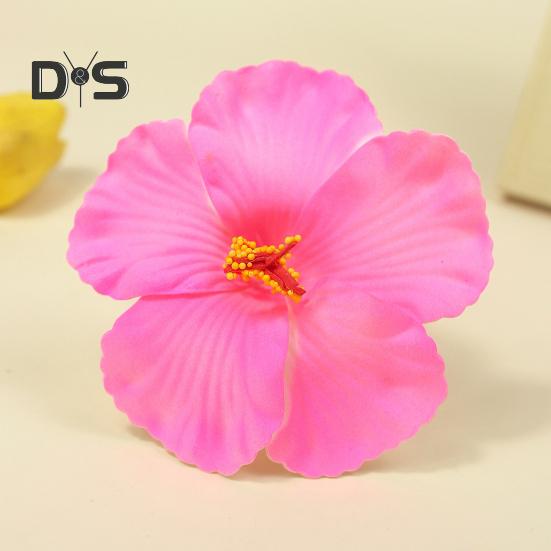 Kadın Saç Klipsi Taklit Çiçek Şekli Yazlık Dekoratif Saç Tokası EVA Malzeme Renkli Saç Aksesuarları