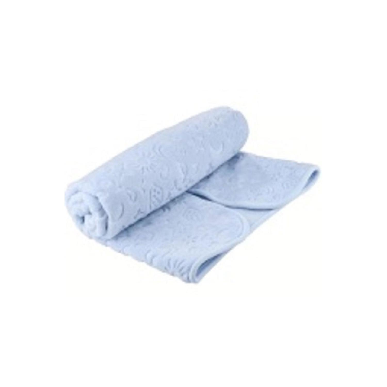 

Blue Winter Thick Embossed Baby Blanket 100 x 120 синій