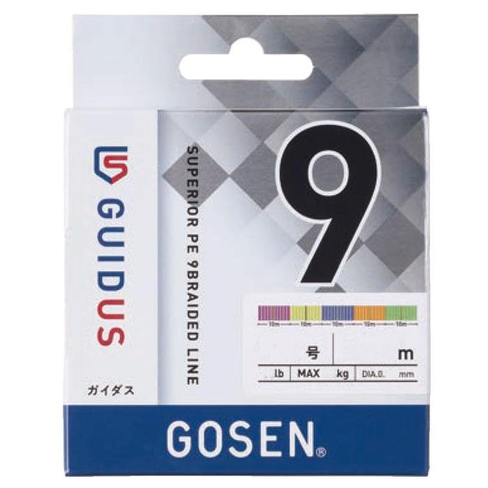 Gosen Guidus PE x9 150m Multicolor Mărimea 0.8 gray