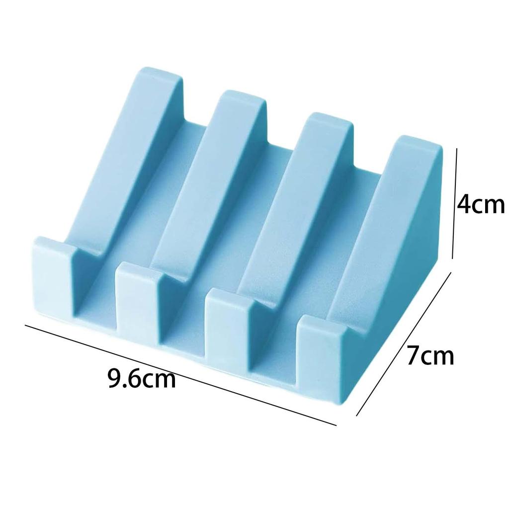 2 Pieces Bathroom Soap Dish Box, Drainage Tray, Box Case Stand Holder,