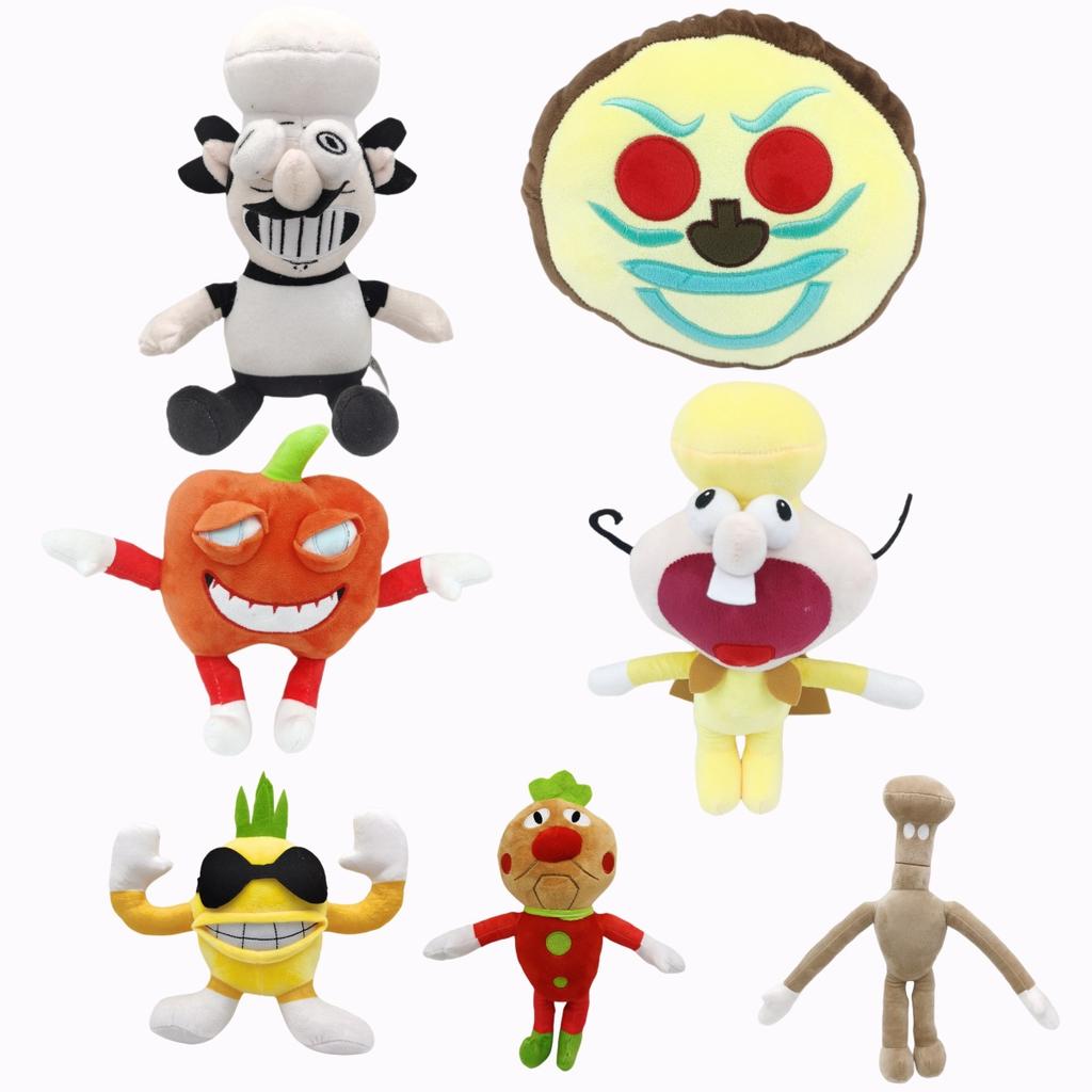 Plush Doll Surrounding Doll Pizza Chef Plush Doll