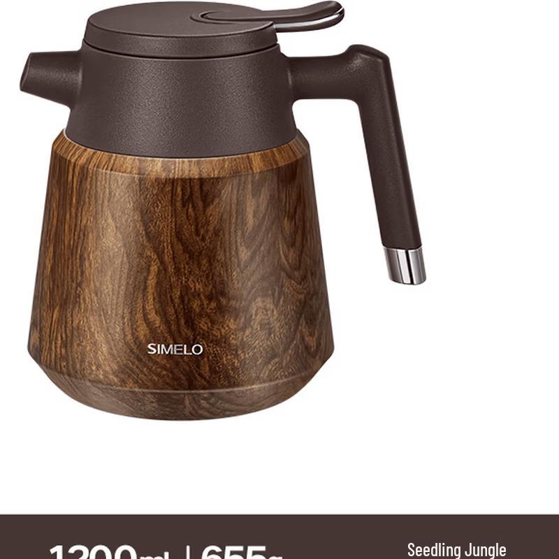 SIMELO Pure Titanium Fresh Brew Tea Pot 1.2L