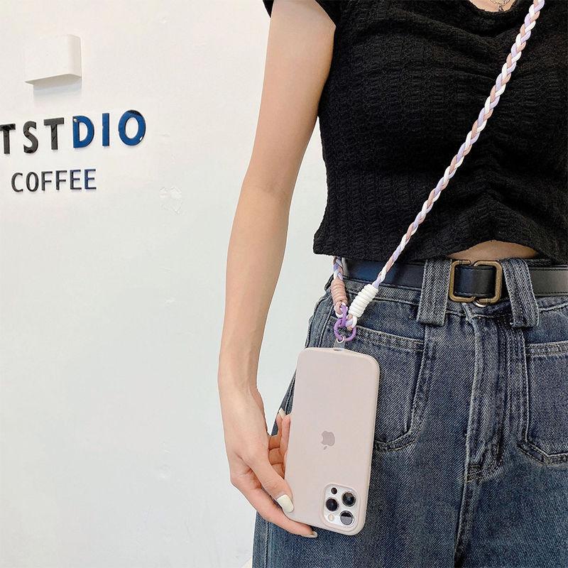 Geflochtenes Crossbody-Handy-Lanyard: Stabile, Langlebige, Sturzsichere Universalhülle & Kette