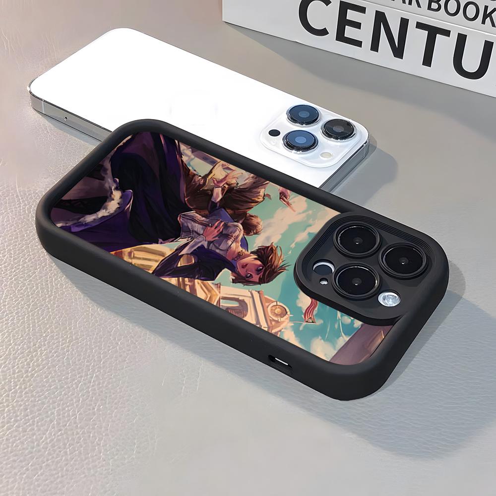 Game B-BioShock Phone Case For IPhone 17 Pro Max 15 Pro 16 14 Plus 12 13 Mini 11 Pro Shockproof Soft Cover