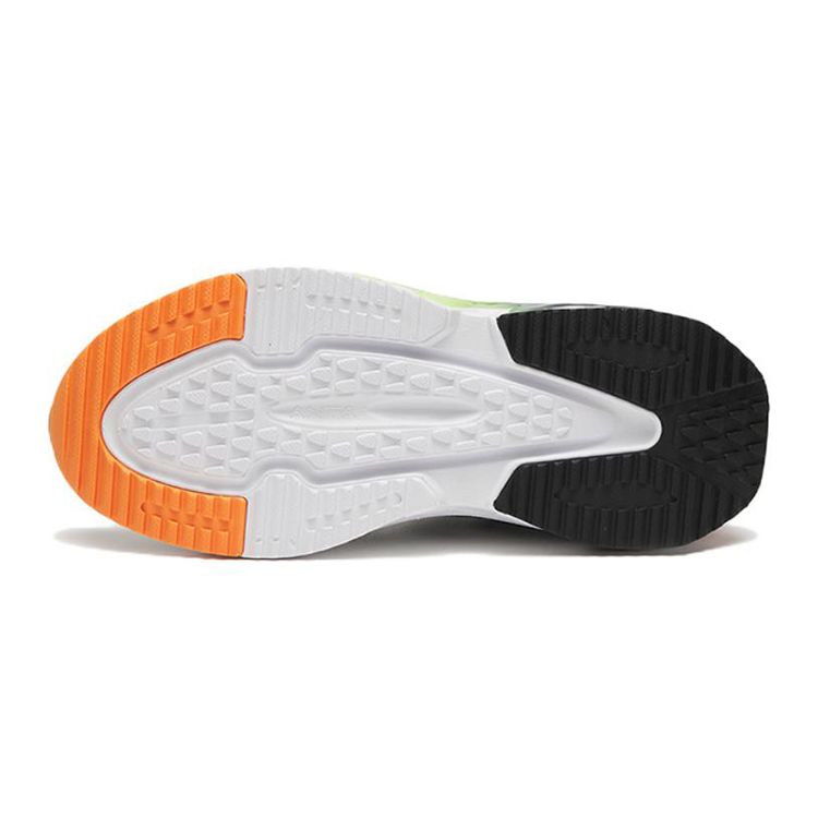 Anta Shock Absorbing Non-Slip Wear-Resistant Breathable Lightweight Low-Top Running Shoes Kids sneaker Black Gray Orange 312245533-1
