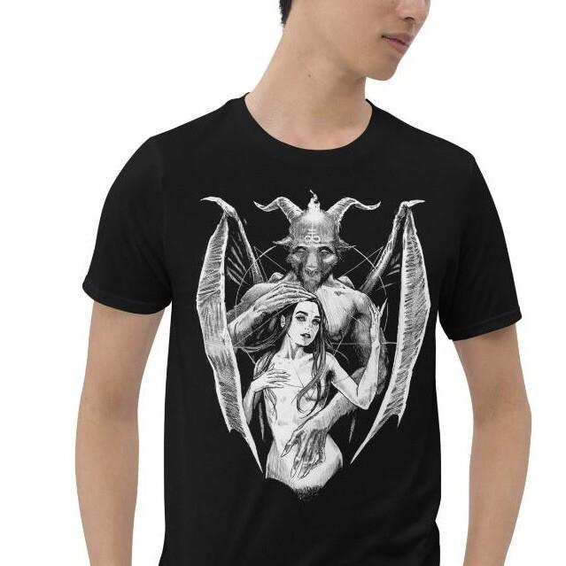 

Baphomet Satanic Satanism Devil Worship Short-Sleeve Unisex T-Shirt L