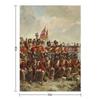 HD. The 28th Regiment at Quatre Bras, by Lady Butler, 1875 Throw Blanket Luxury Decoratives Soft Beds For Sofa Thin Blankets