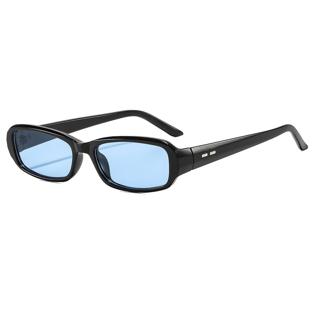 New fashion classic simple small box sunglasses ins personalized spice girl street casual versatile sunscreen sunglasses