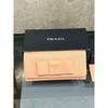 Prada Saffiano Ribbon Long Wallet Pink