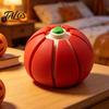 Stress Relief Toy Halloween Pumpkin Squeeze Ball, Fruit Shaped Clicker Fidget for Kids Anxiety Relief, Cute Soft Decompression Adults, Party
