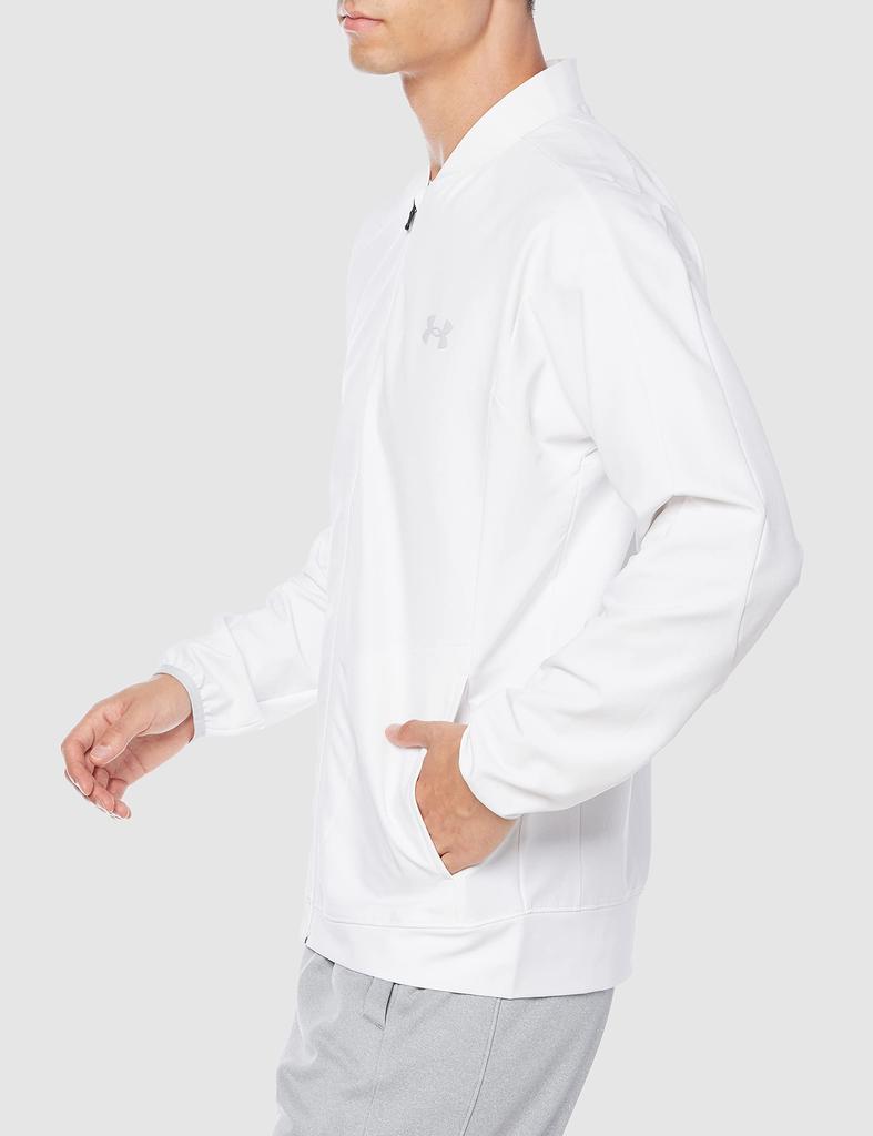 Under Armour UA CG Stretch Woven Crew Neck WHT/HGY