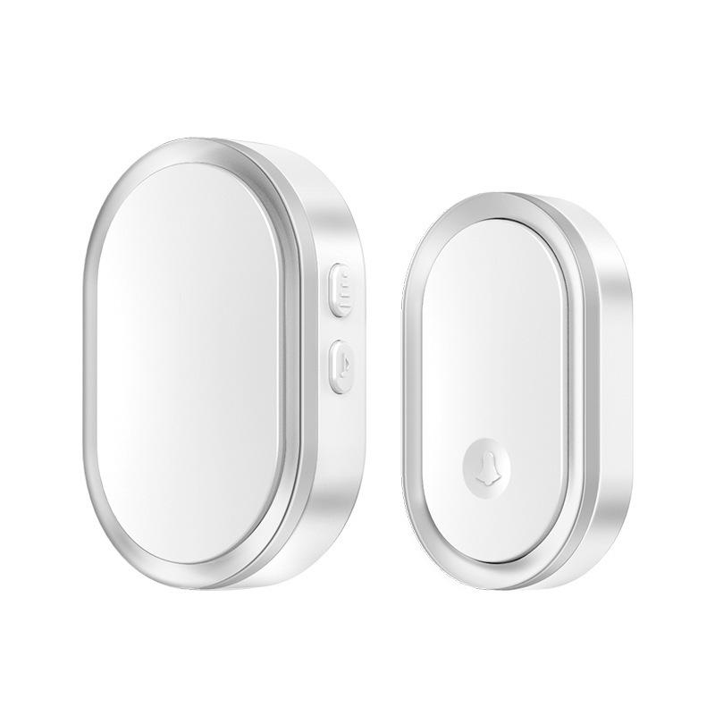 Smart Wireless Doorbell: Waterproof One-to-One AC Digital Button with Ding-Dong Music