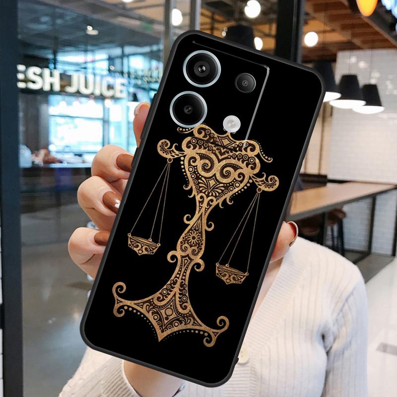 Zodiac Signs Funda For Xiaomi Redmi Note 13 Pro 12 11 9 10 Pro 12S 11S 10S Redmi 13 12 10C 12C 13C Case