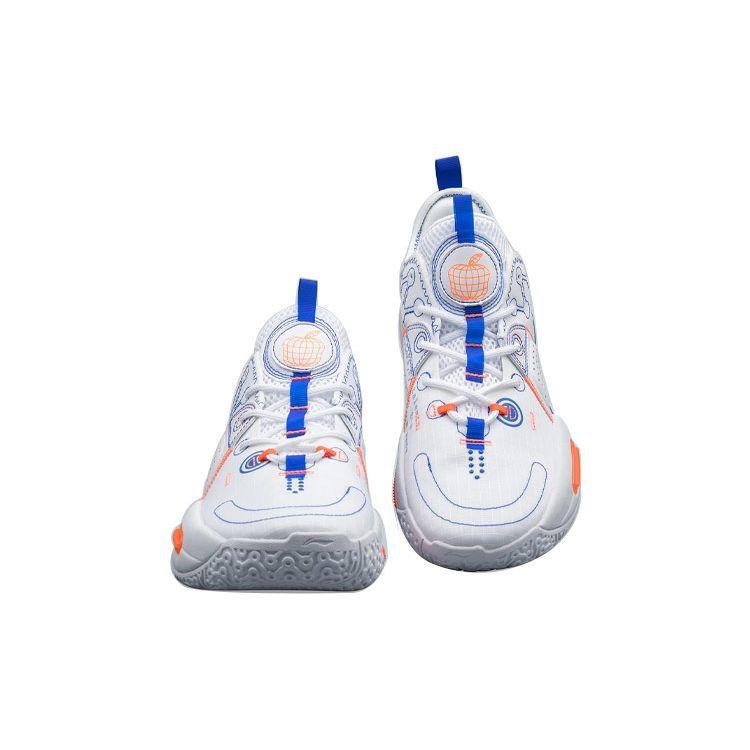 Li-Ning Wade All City 9 V1.5 The Big Apple Men Sneakers White Standard-White Crystal-Blue ABAR077-5