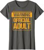 Funny 18th Birthday Graphic Tee Retro Style Gift Unisex Crewneck Unisex T-Shirt